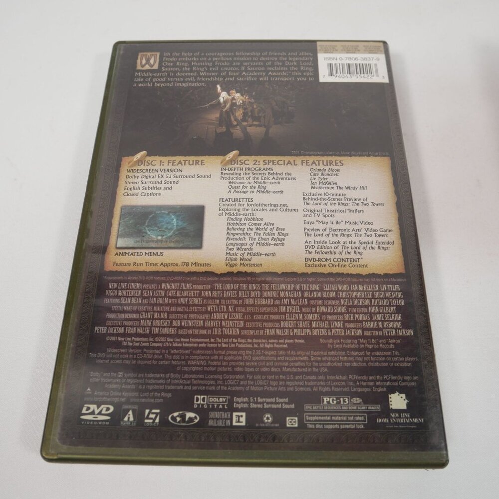 Personal Favorites DVD Lot of 7 Movies w/ LotR Hitchhikers Guide & More TESTED - Picture 9 of 15